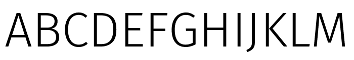 Fira Sans 300 Font UPPERCASE