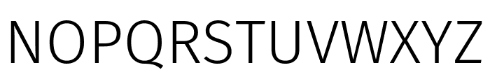 Fira Sans 300 Font UPPERCASE