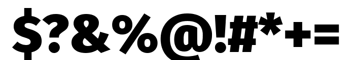 Fira Sans 900 Font OTHER CHARS