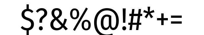Fira Sans Condensed regular Font OTHER CHARS