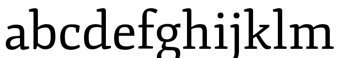 Fjord One regular Font LOWERCASE