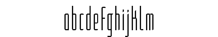 Foldit 200 Font LOWERCASE