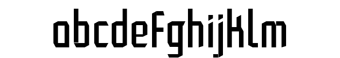 Foldit Regular Font LOWERCASE