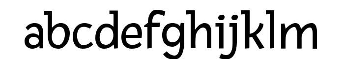 Fresca regular Font LOWERCASE