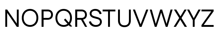 Fustat Regular Font UPPERCASE