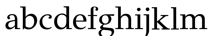 GFS Didot regular Font LOWERCASE