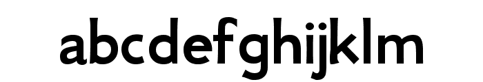 GFS Neohellenic 700 Font LOWERCASE