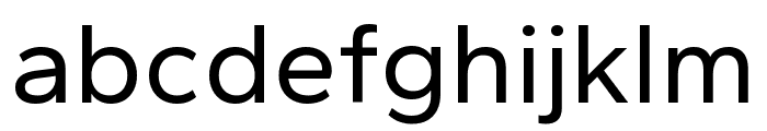 Gantari Regular Font LOWERCASE