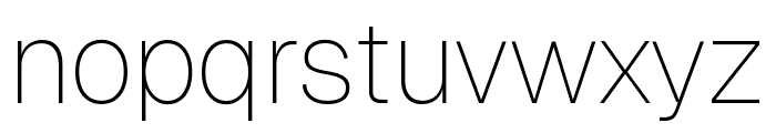 Geist 100 Font LOWERCASE