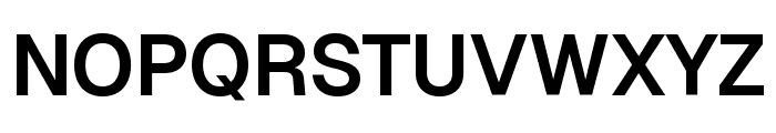 Geist 600 Font UPPERCASE