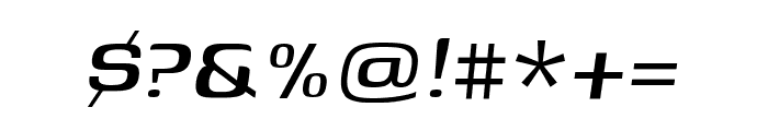 Genos 500italic Font OTHER CHARS