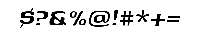 Genos 600italic Font OTHER CHARS