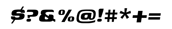 Genos 800italic Font OTHER CHARS