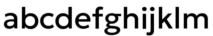 Geologica Regular Font LOWERCASE