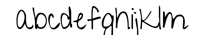 Give You Glory regular Font LOWERCASE