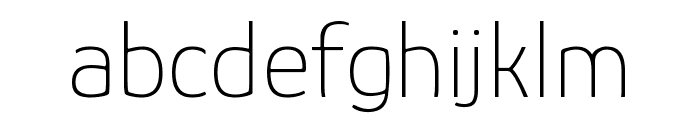 Glory 100 Font LOWERCASE