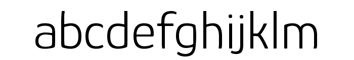 Glory 300 Font LOWERCASE