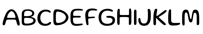 Gluten 300 Font UPPERCASE