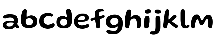 Gluten 500 Font LOWERCASE