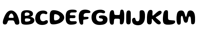 Gluten 600 Font UPPERCASE