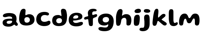 Gluten 600 Font LOWERCASE