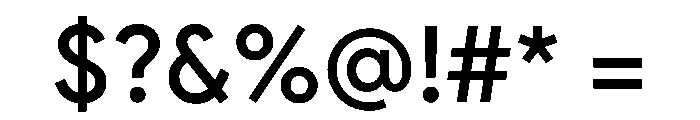 Google Sans 500 Font OTHER CHARS