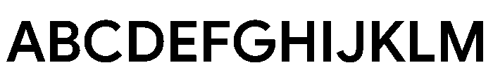 Google Sans 600 Font UPPERCASE