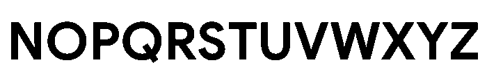 Google Sans 700 Font UPPERCASE