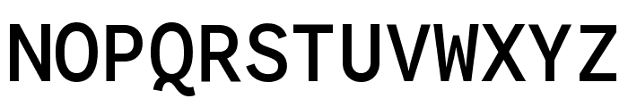 Google Sans Code 500 Font UPPERCASE