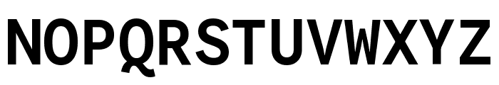 Google Sans Code 600 Font UPPERCASE