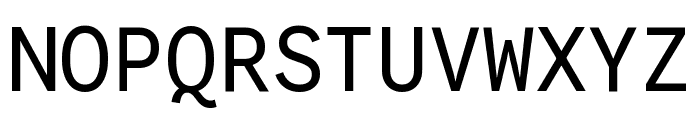 Google Sans Code Regular Font UPPERCASE