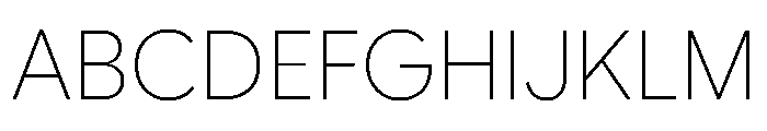 Google Sans Flex 100 Font UPPERCASE