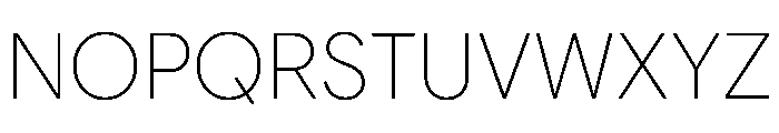 Google Sans Flex 100 Font UPPERCASE