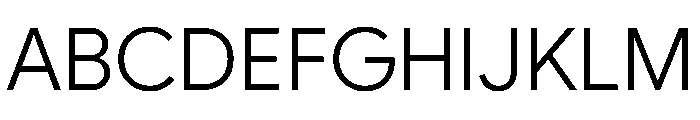 Google Sans Flex 300 Font UPPERCASE