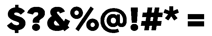 Google Sans Flex 900 Font OTHER CHARS