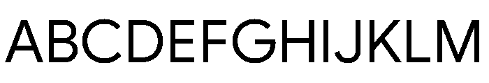 Google Sans Flex Regular Font UPPERCASE