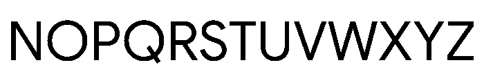 Google Sans Flex Regular Font UPPERCASE
