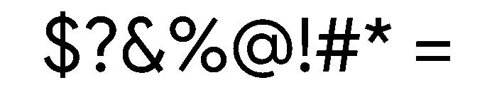 Google Sans Regular Font OTHER CHARS