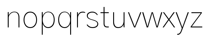 Gothic A1 100 Font LOWERCASE