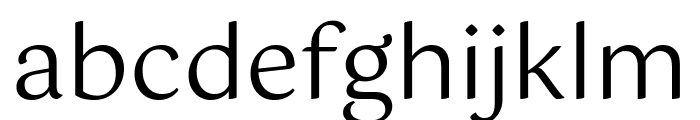 Gotu Regular Font LOWERCASE