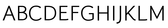 Gowun Dodum Regular Font UPPERCASE