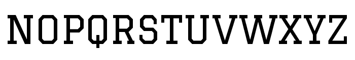 Graduate regular Font UPPERCASE