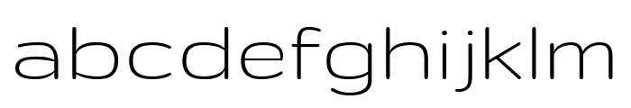 Gruppo regular Font LOWERCASE