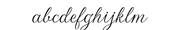 Gwendolyn Regular Font LOWERCASE