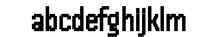 Handjet 800 Font LOWERCASE