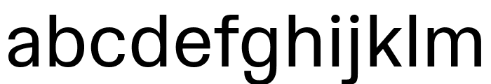 Hedvig Letters Sans Regular Font LOWERCASE