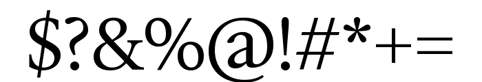 Hedvig Letters Serif Regular Font OTHER CHARS