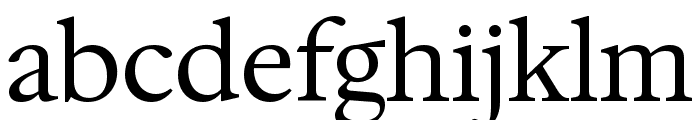 Hedvig Letters Serif Regular Font LOWERCASE
