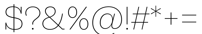 Hepta Slab 200 Font OTHER CHARS