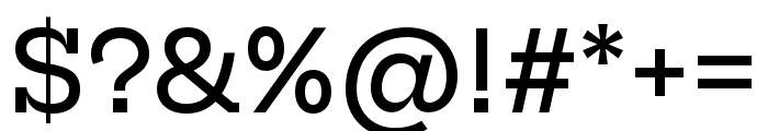 Hepta Slab 500 Font OTHER CHARS